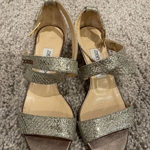 Jimmy Choo sparkle heeled sandal